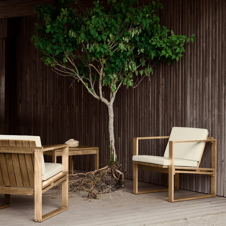 BK11 Lounge Chair von Carl Hansen in der Ausführung Teak unbehandelt