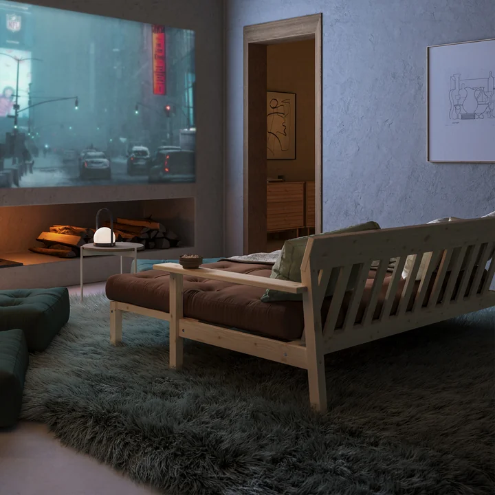 Unwind Schlafsofa, Kiefer natur von Karup Design