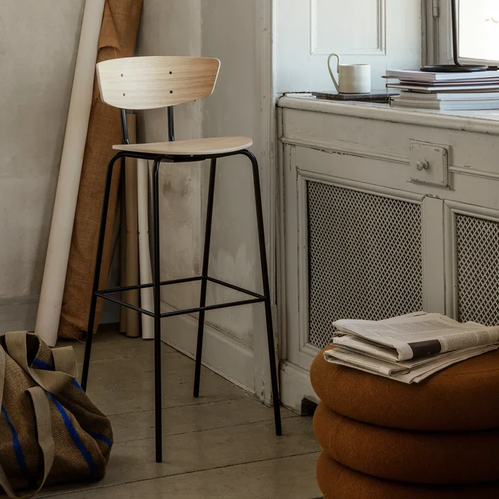 Herman Barhocker H 76, white oiled oak von Ferm Living