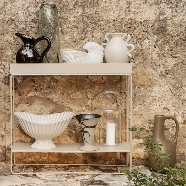 Luce Glaslaterne von Ferm Living in der Ausführung klar
