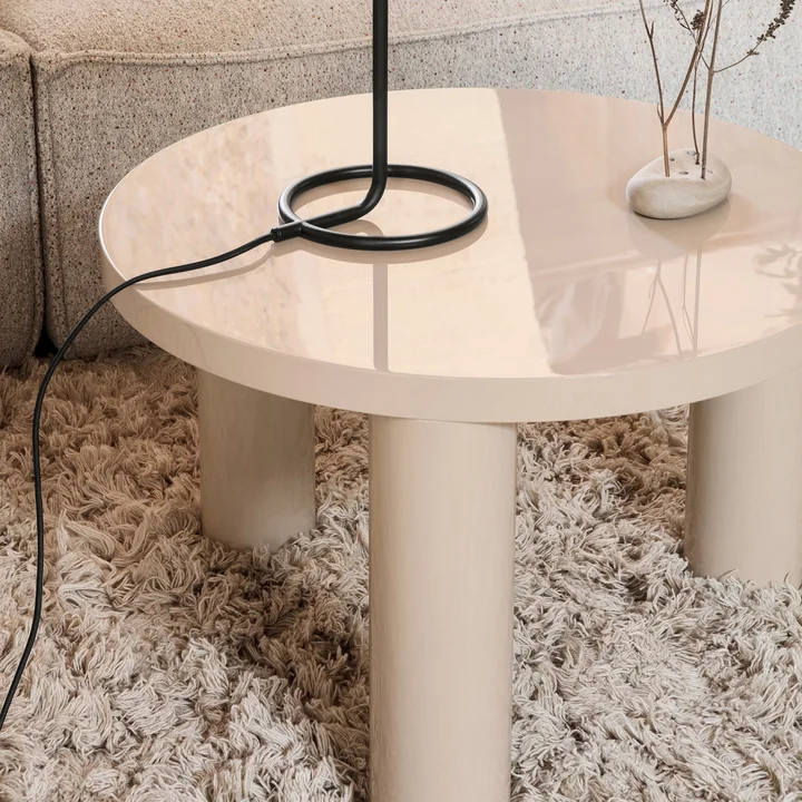 Post Couchtisch Ø 65 x H 41 cm, cashmere von Ferm Living