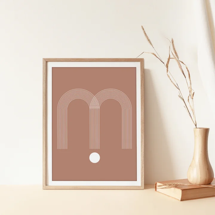 Arches Poster von Artvoll