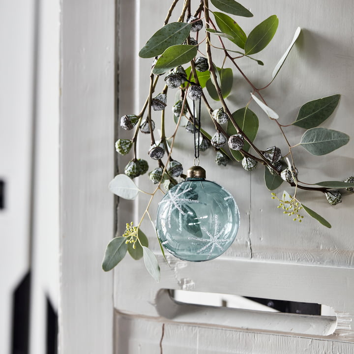 Glas Star Christbaumkugel von House Doctor