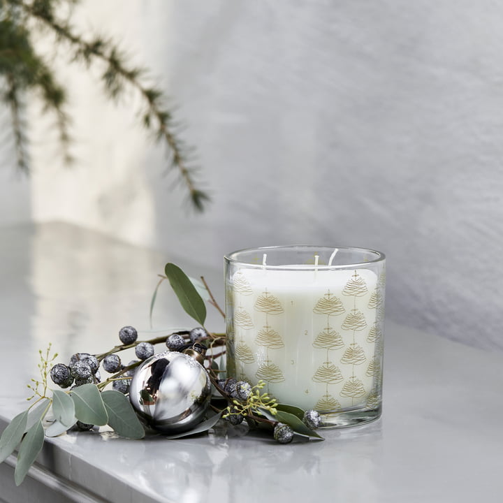 Adventskerze im Glas von House Doctor