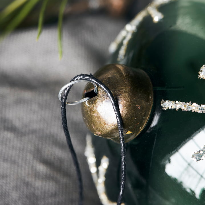 Glas Star Christbaumkugel von House Doctor
