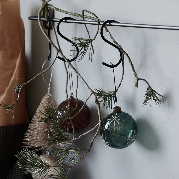 Glas Star Christbaumkugel von House Doctor