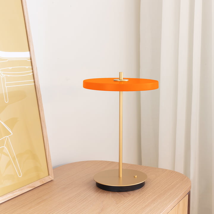 Asteria Move LED Tischleuchte von Umage in orange