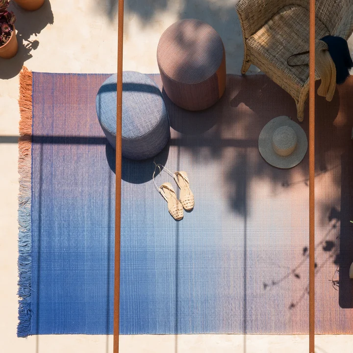 Shade Outdoor-Pouf von nanimarquina