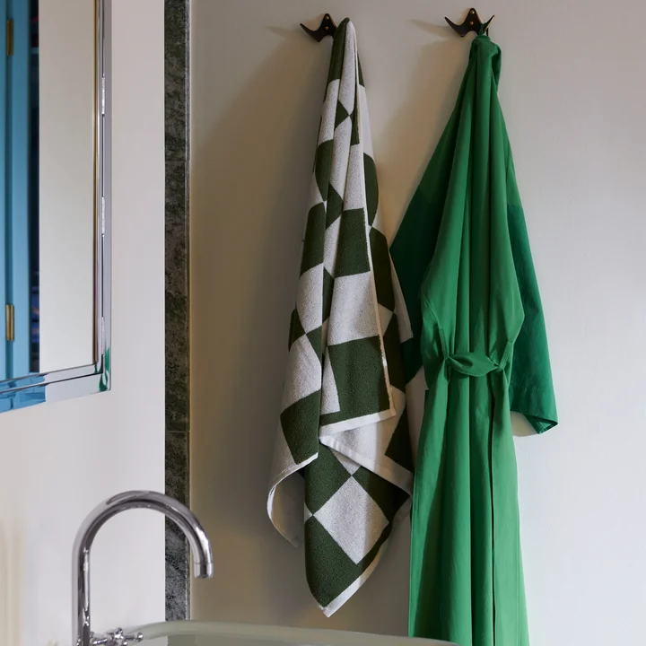 Check Badetuch, 70 x 136 cm von HAY