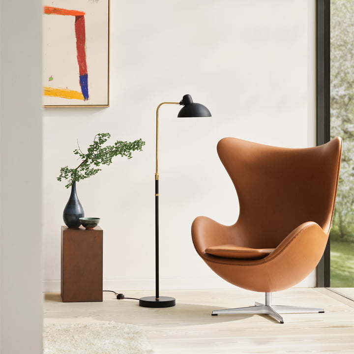 KAISER idell 6580-F Luxus Stehleuchte von Fritz Hansen