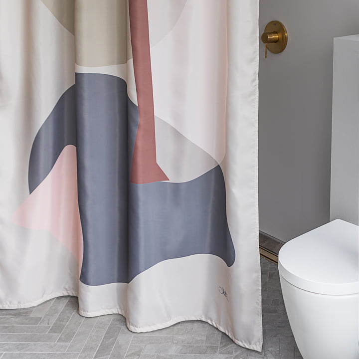 Gallery Duschvorhang von Mette Ditmer in der Farbe sand