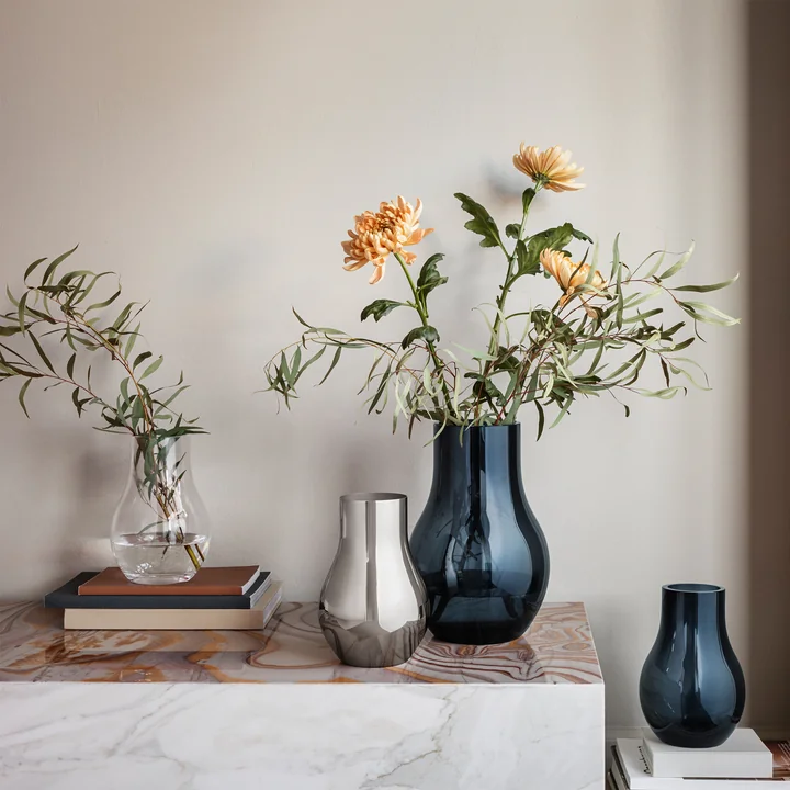 Cafu Vase Glas von Georg Jensen