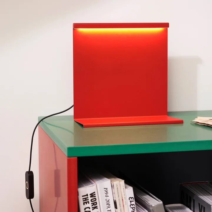 LBM Tischleuchte, tomato red von HAY