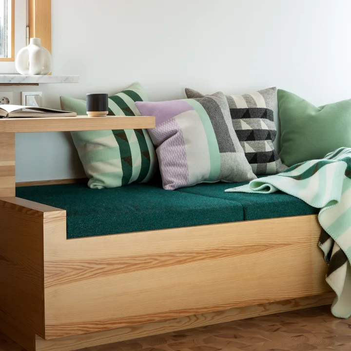 KVAM Kissen, 50 x 50 cm von Røros Tweed 