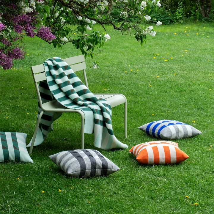 KVAM Kissen, 50 x 50 cm von Røros Tweed 