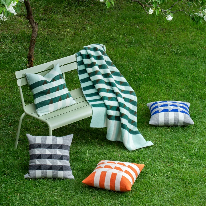 KVAM Kissen, 50 x 50 cm von Røros Tweed