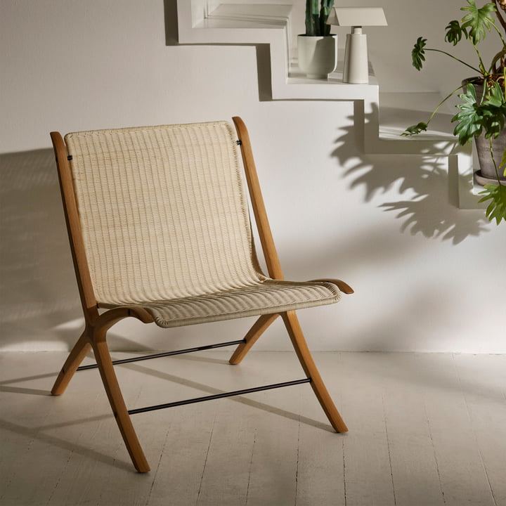 X HM10 Lounge Chair, Eiche lackiert von &Tradition