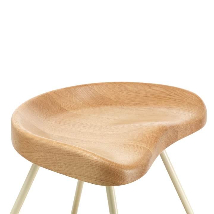 Tabouret 307 Hocker von Vitra in der Ausführung Eiche natur