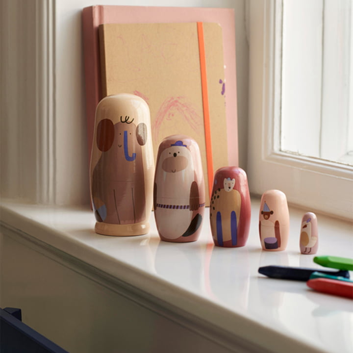 Critter Matroschka Puppen von ferm Living