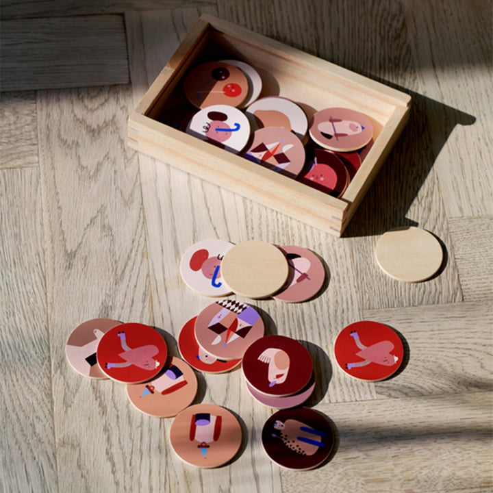 Critter Memory-Spiel, multi von Ferm Living