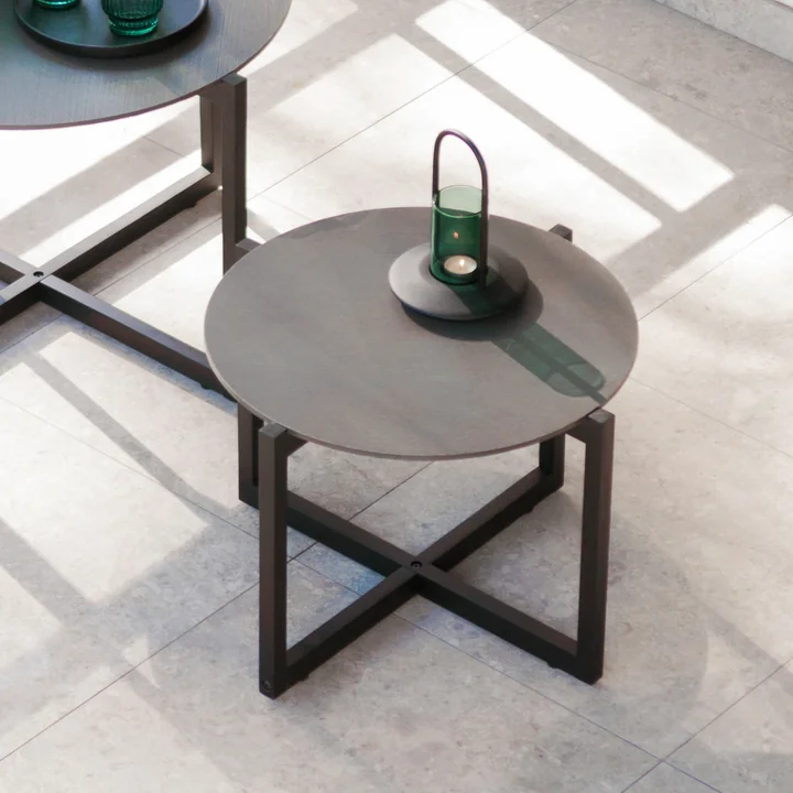 Blaze Windlicht small von Vitra in der Ausführung schwarz / grün