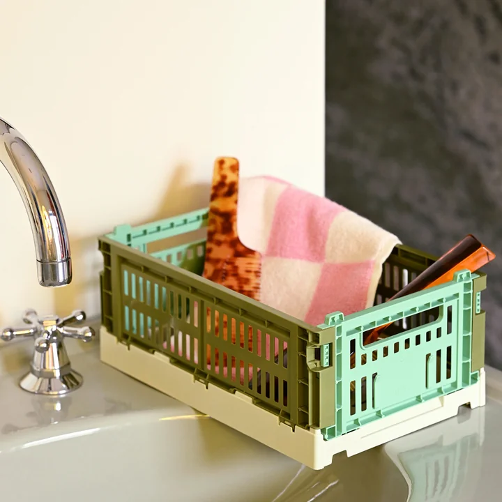 Colour Crate Korb recycled von HAY