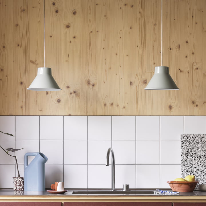 Top Pendelleuchte LED, Ø 21 cm, grau von Muuto