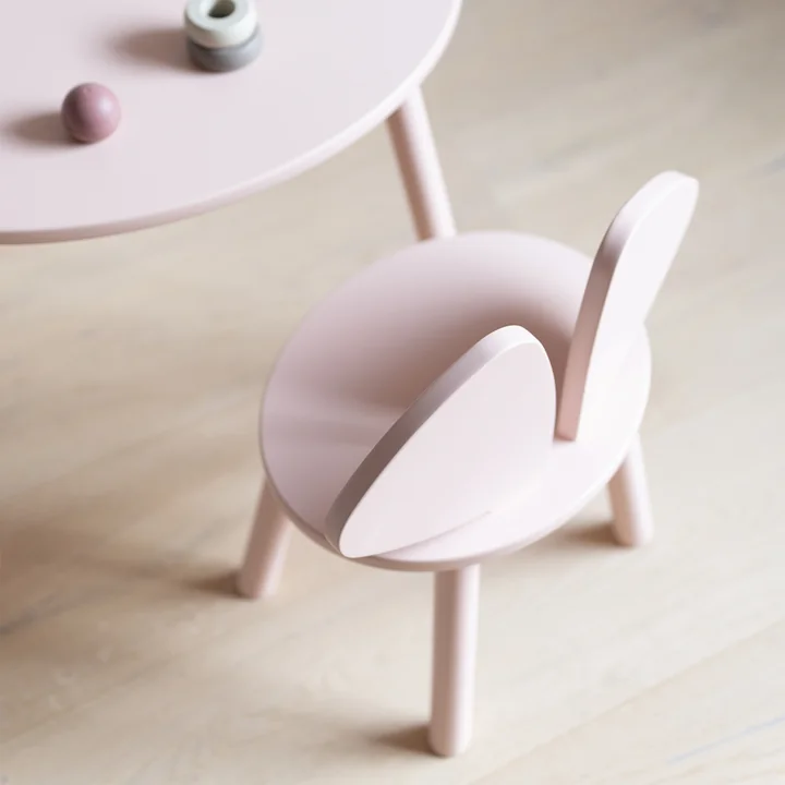 Mouse Toddler Set von Nofred in der Ausführung rosa