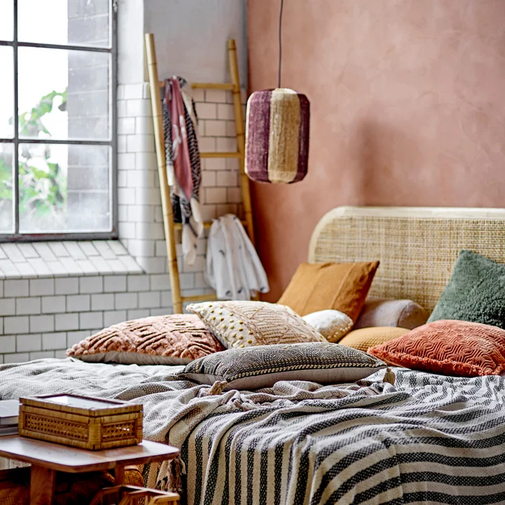 Bloomingville Deko-Kopf Tex - Terracotta-Kopf In Rot Für Stilvolle Wohnaccessoires