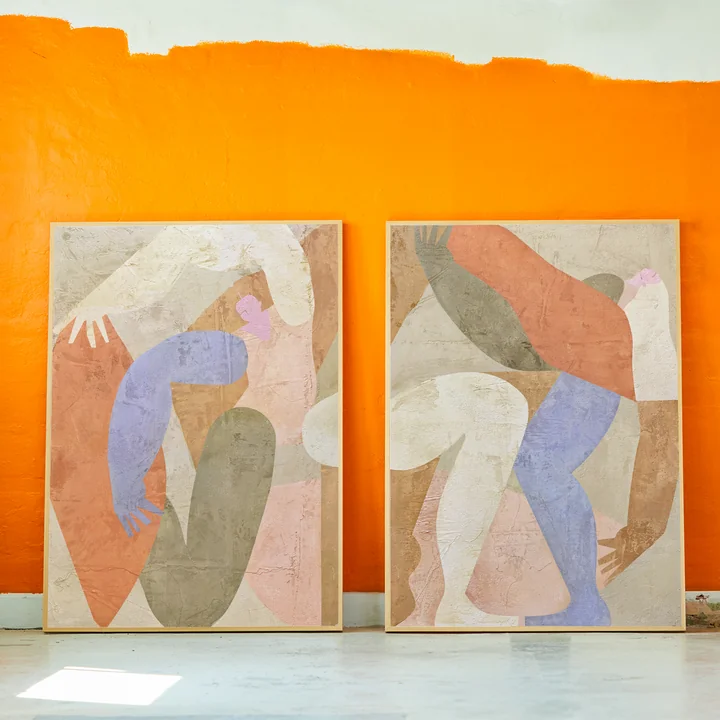 Las Danzantes Poster von Paper Collective