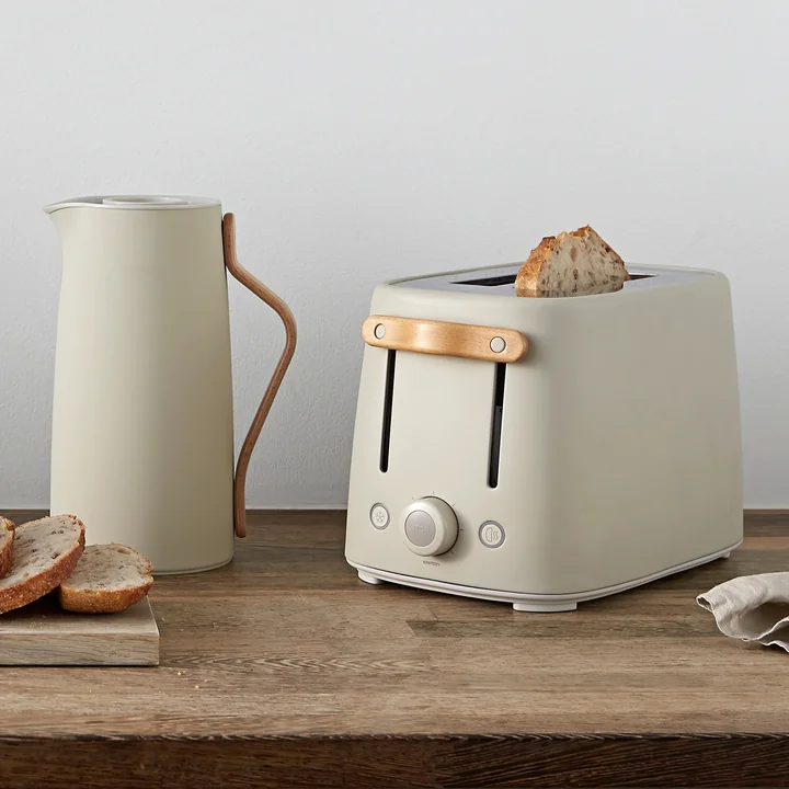 Emma Toaster von Stelton in der Farbe sand