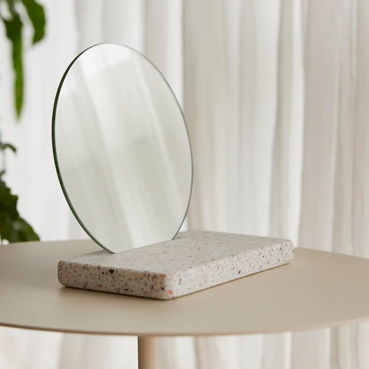 Humdakin - Terrazzo Tischspiegel