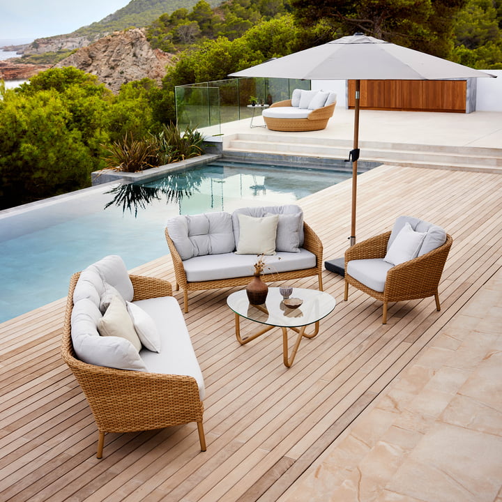 Cane-Line - Ocean large 2-Sitzer Sofa