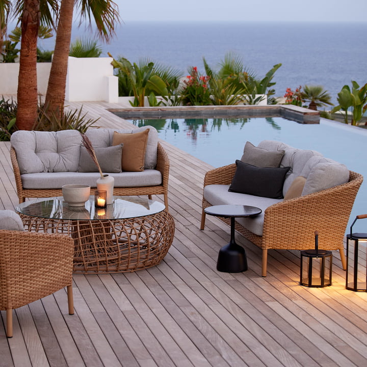 Cane-Line - Ocean large 2-Sitzer Sofa