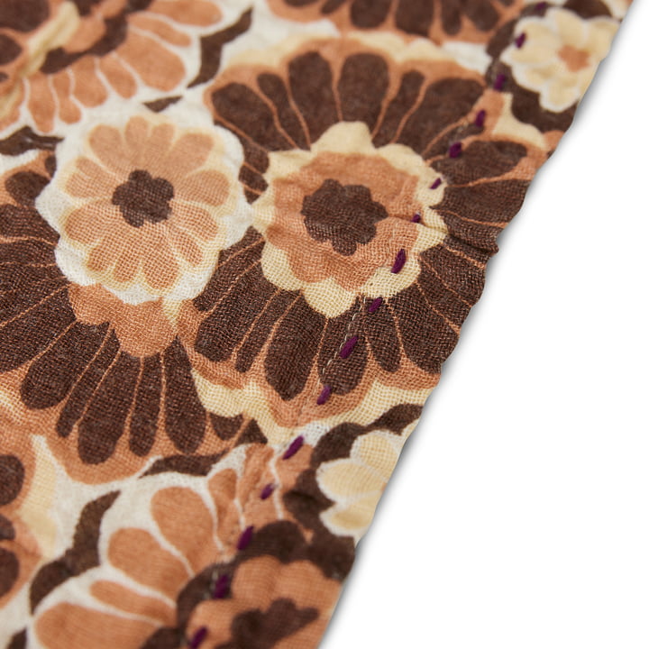 Baumwollservietten, 30 x 30 cm, floral vintage von HKliving