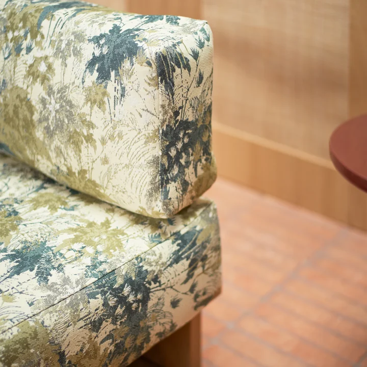 Teak Outdoor Daybed, botanical von HKliving