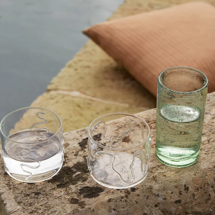 Doodle Trinkglas von Ferm Living