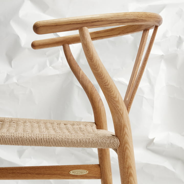 Carl Hansen - CH24 Wishbone Chair, Eiche geölt / Naturgeflecht