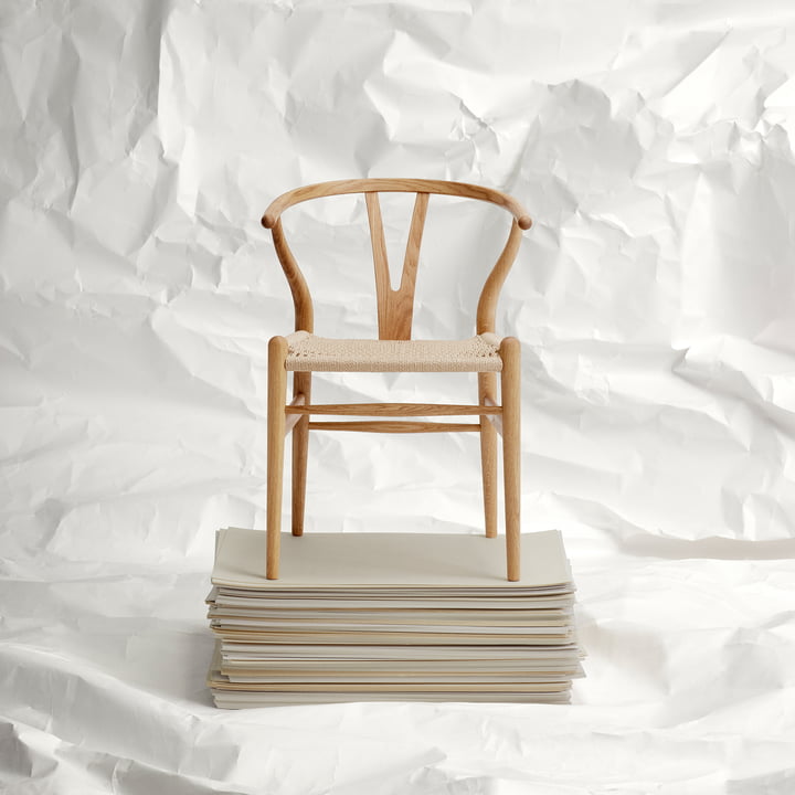 Carl Hansen - CH24 Wishbone Chair, Eiche geölt / Naturgeflecht