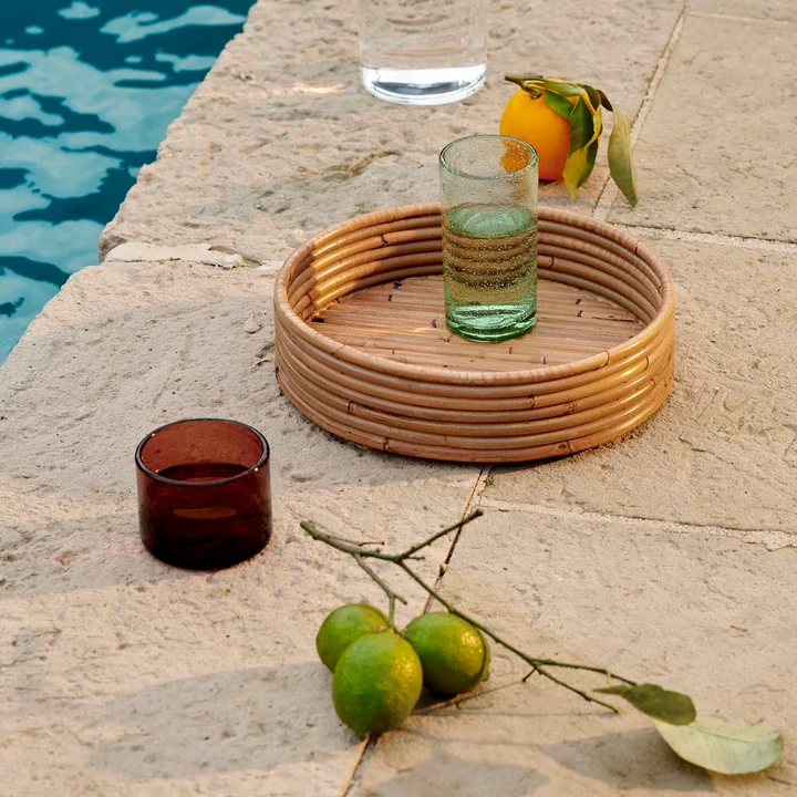 Isola Tablett von Ferm Living in der Ausführung natürlich gebeizt