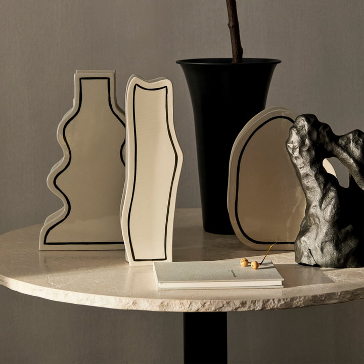 Paste Vasen von ferm Living in der Farbe off-white