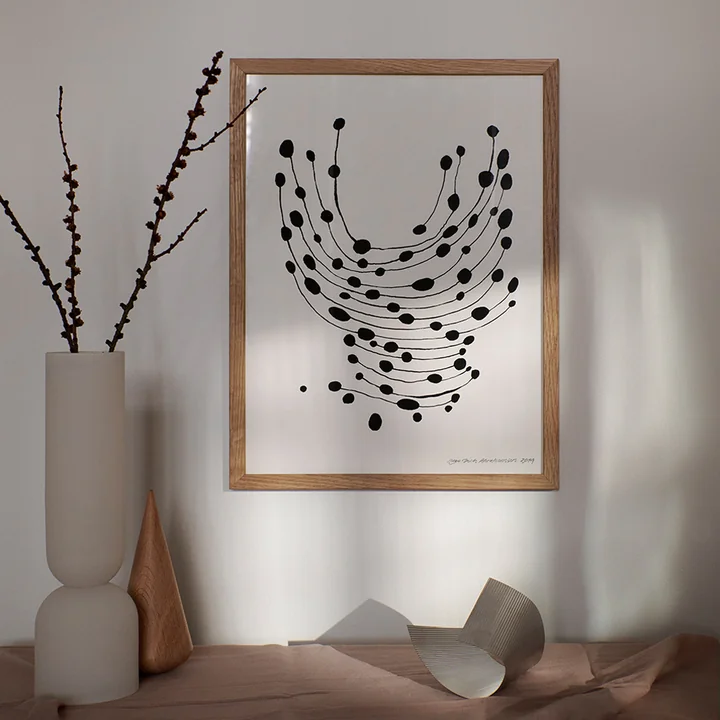 Dancing Dots von Leise Dich Abrahamsen von The Poster Club
