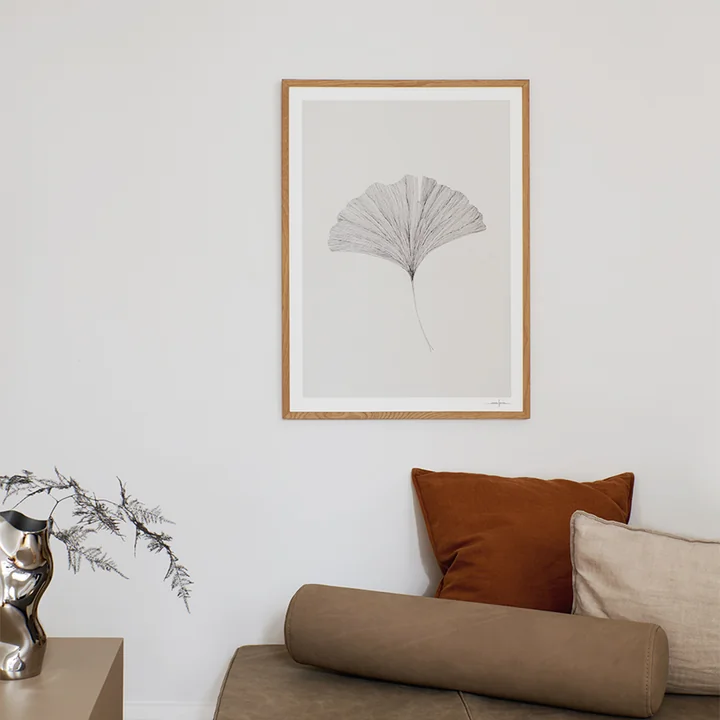 Ginkgo Leaf von Ana Frois von The Poster Club