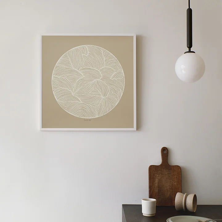 Moon No. 01 von Little Detroit von The Poster Club