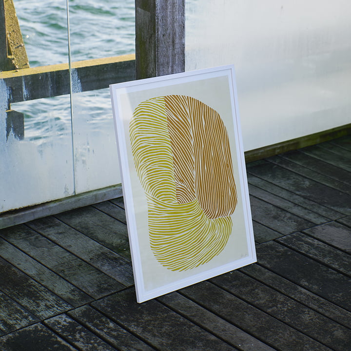 Yellow Reef von Rebecca Hein von The Poster Club