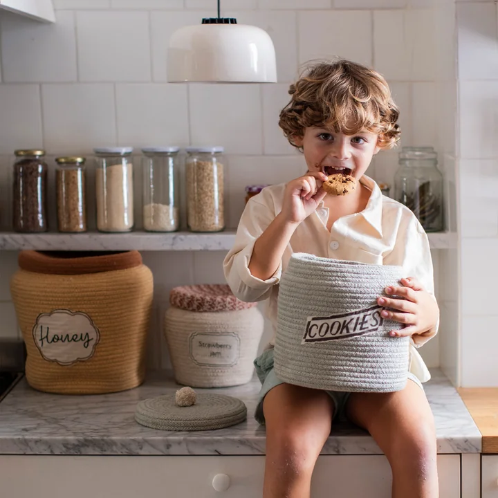 Aufbewahrungskorb, Küchenutensilien von Lorena Canals