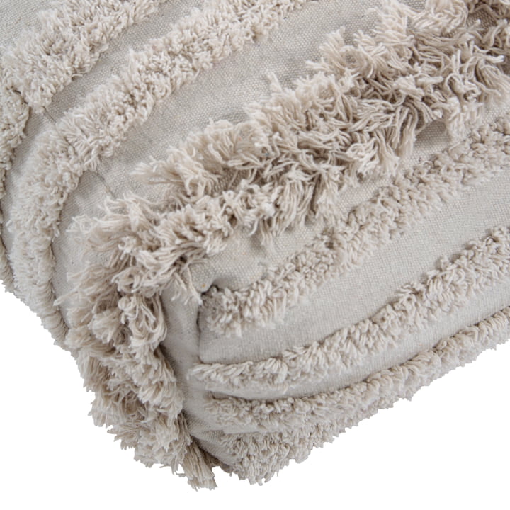 Early Hours Pouf, 54 x 54 cm, natur von Lorena Canals