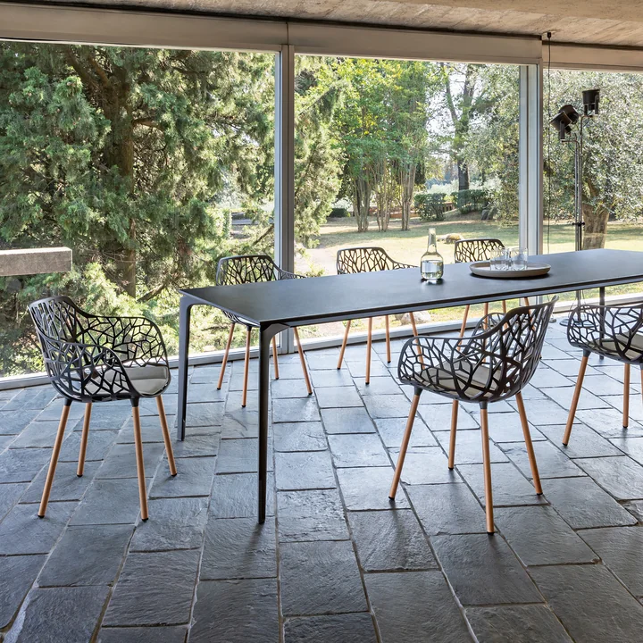 Fast - Forest Armlehnstuhl Holzgestell (Outdoor)