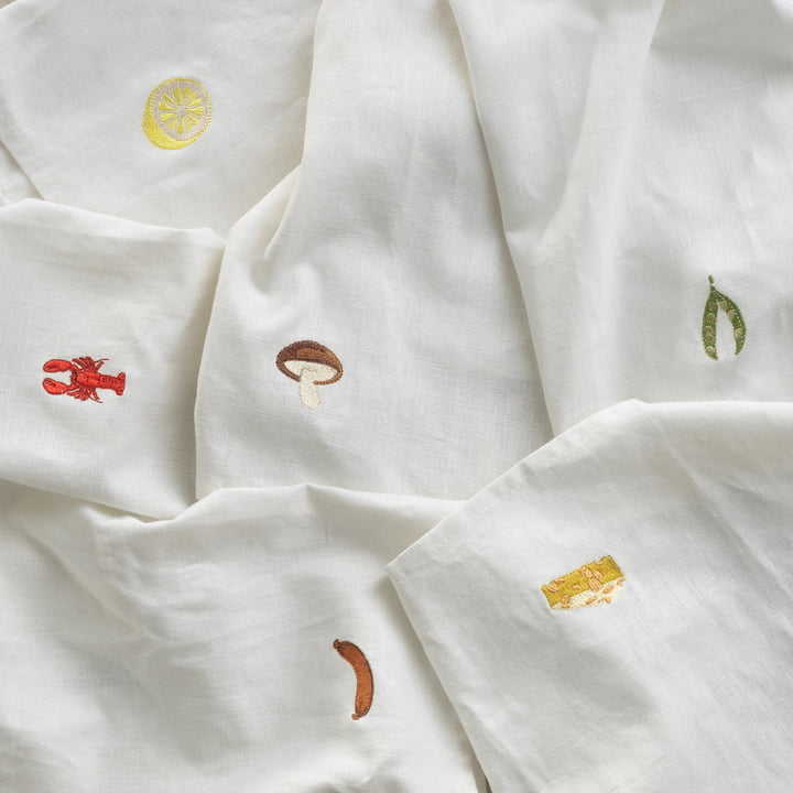 Yummy Geschirrtuch von Normann Copenhagen