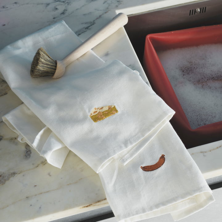 Yummy Geschirrtuch von Normann Copenhagen